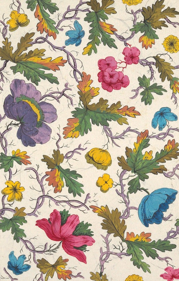 Vintage Floral Wallpaper